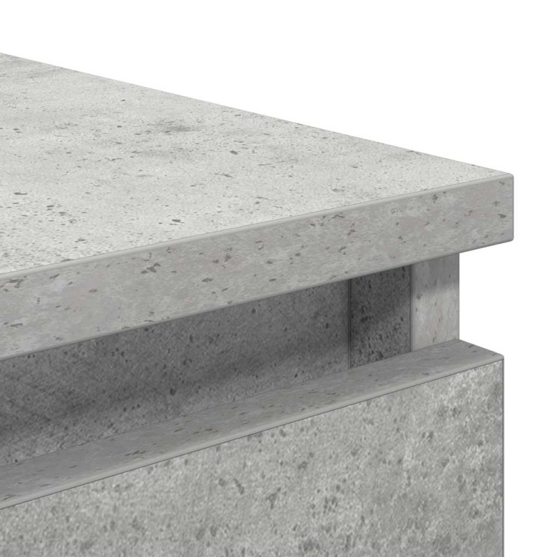 Sideboard Betongrau 37,5x35x76 cm Holzwerkstoff
