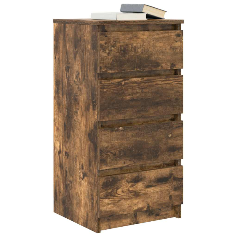 Sideboard Räuchereiche 37,5x35x76 cm Holzwerkstoff