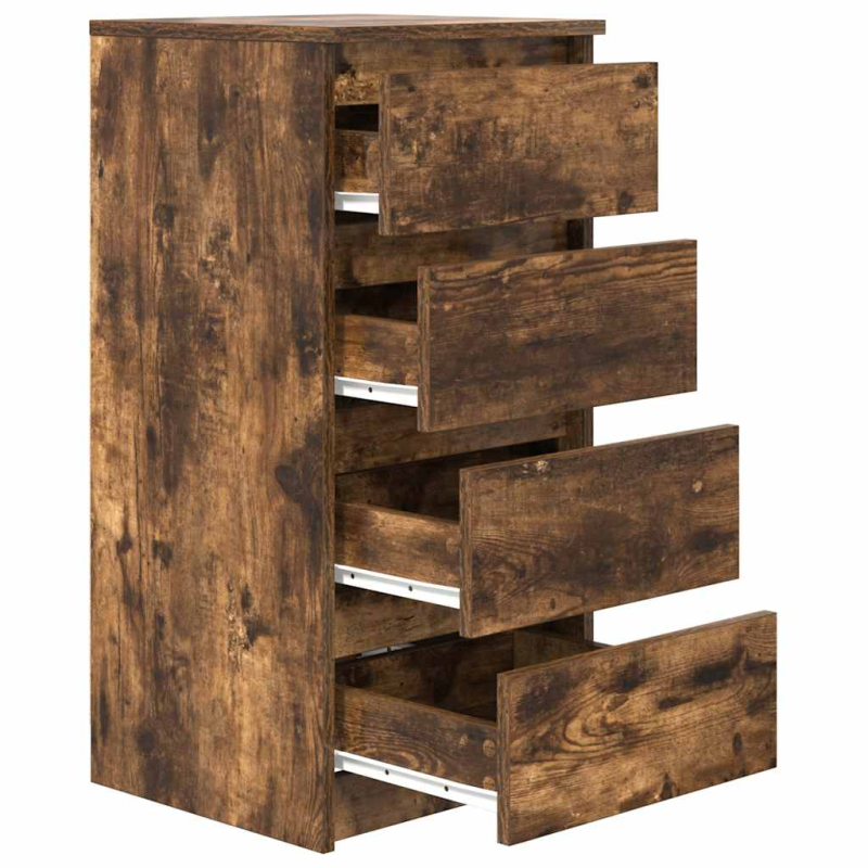 Sideboard Räuchereiche 37,5x35x76 cm Holzwerkstoff