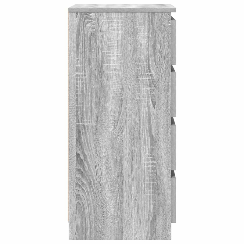 Sideboard Grau Sonoma 37,5x35x76 cm Holzwerkstoff