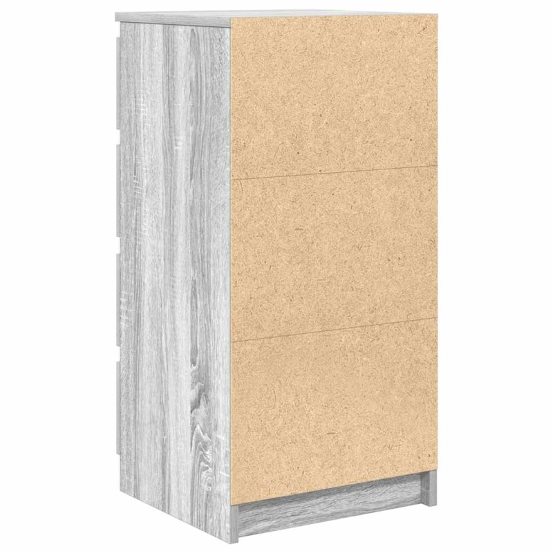 Sideboard Grau Sonoma 37,5x35x76 cm Holzwerkstoff