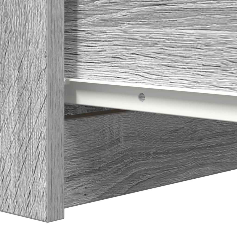 Sideboard Grau Sonoma 37,5x35x76 cm Holzwerkstoff