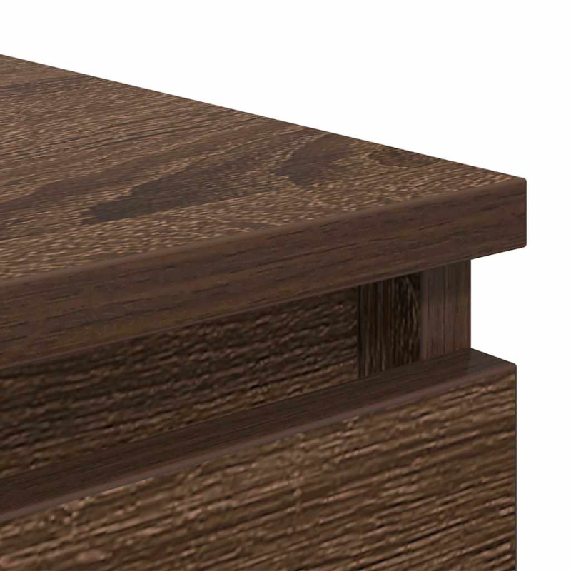Sideboard Braun Eichen-Optik 37,5x35x76 cm Holzwerkstoff