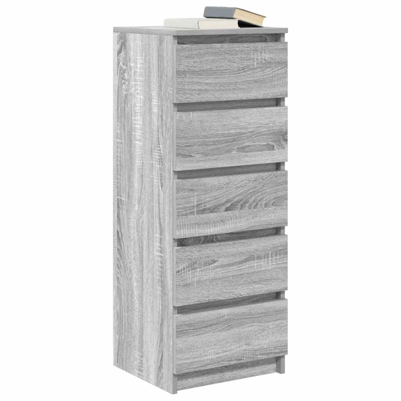 Sideboard mit Schubladen Grau Sonoma 37,5x35x99cm Holzwerkstoff