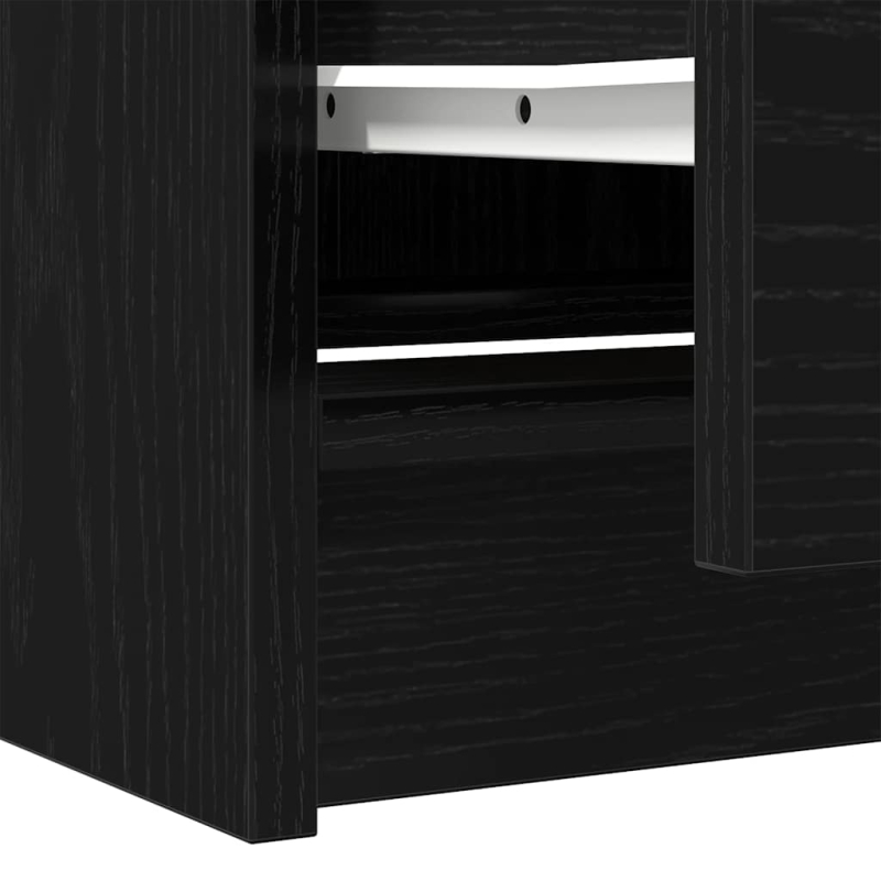 TV-Schrank Schwarz 40x35x54 cm Holzwerkstoff
