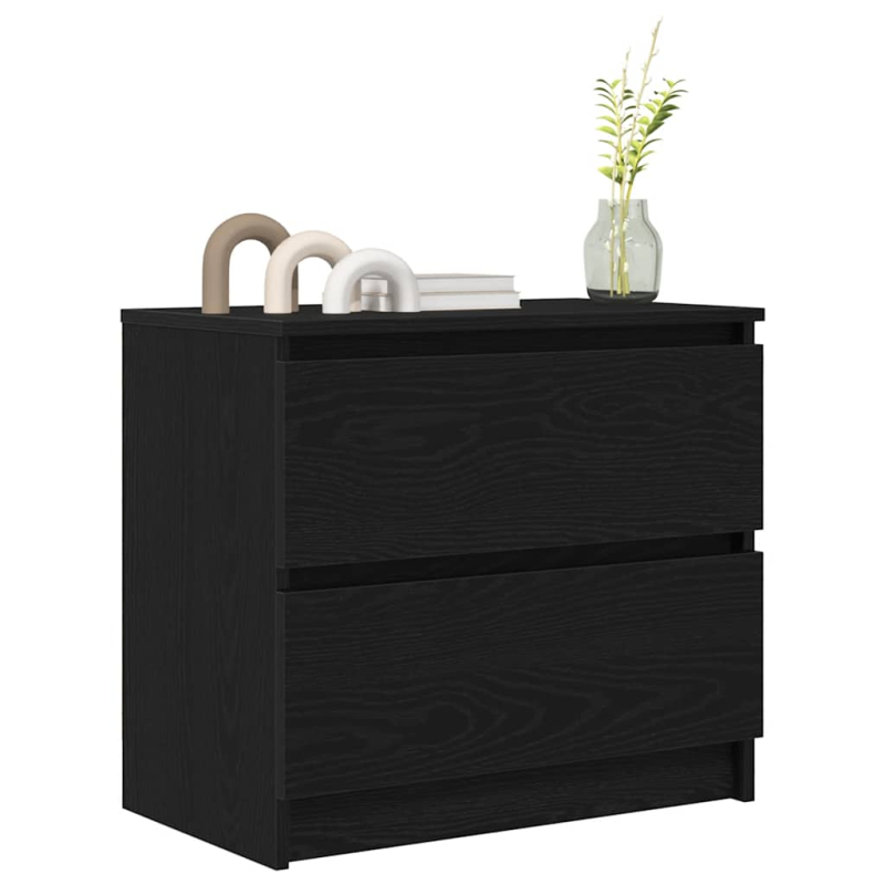 TV-Schrank Schwarz 60x35x54 cm Holzwerkstoff