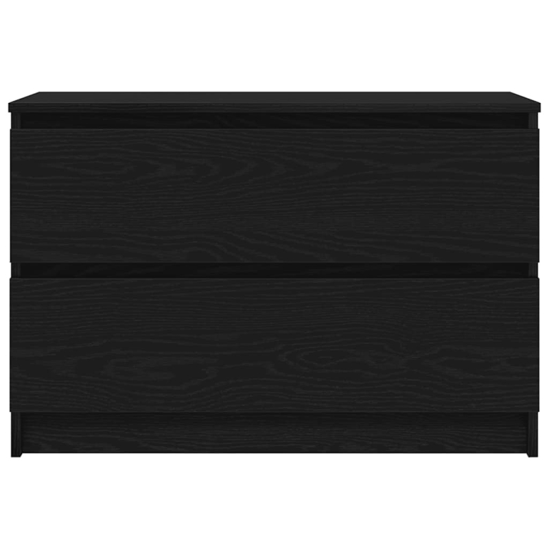 TV-Schrank Schwarz 80x35x54 cm Holzwerkstoff