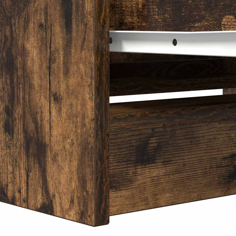 TV-Schrank Räuchereiche 80x35x54 cm Holzwerkstoff