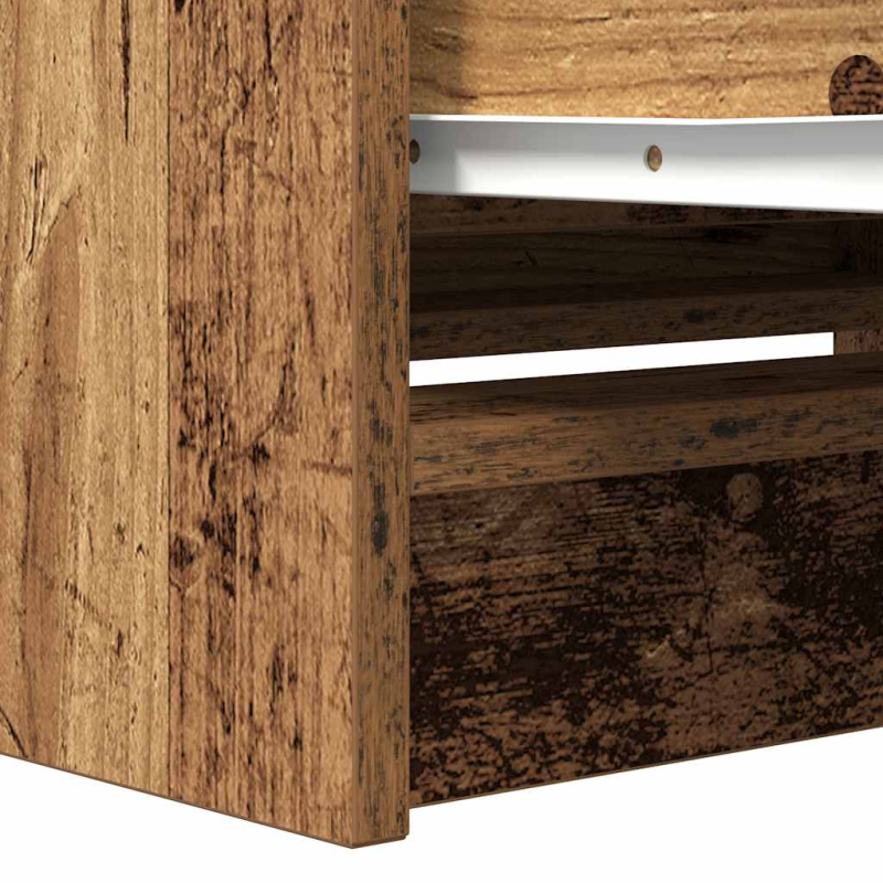 TV-Schrank Altholz-Optik 80x35x54 cm Holzwerkstoff