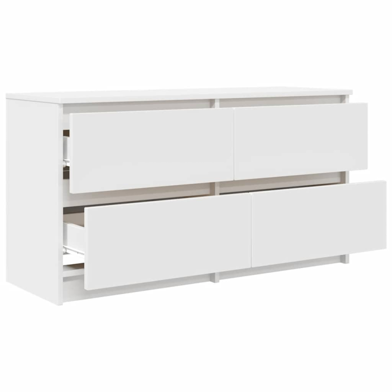 TV-Schrank Weiß 100x35x54 cm Holzwerkstoff