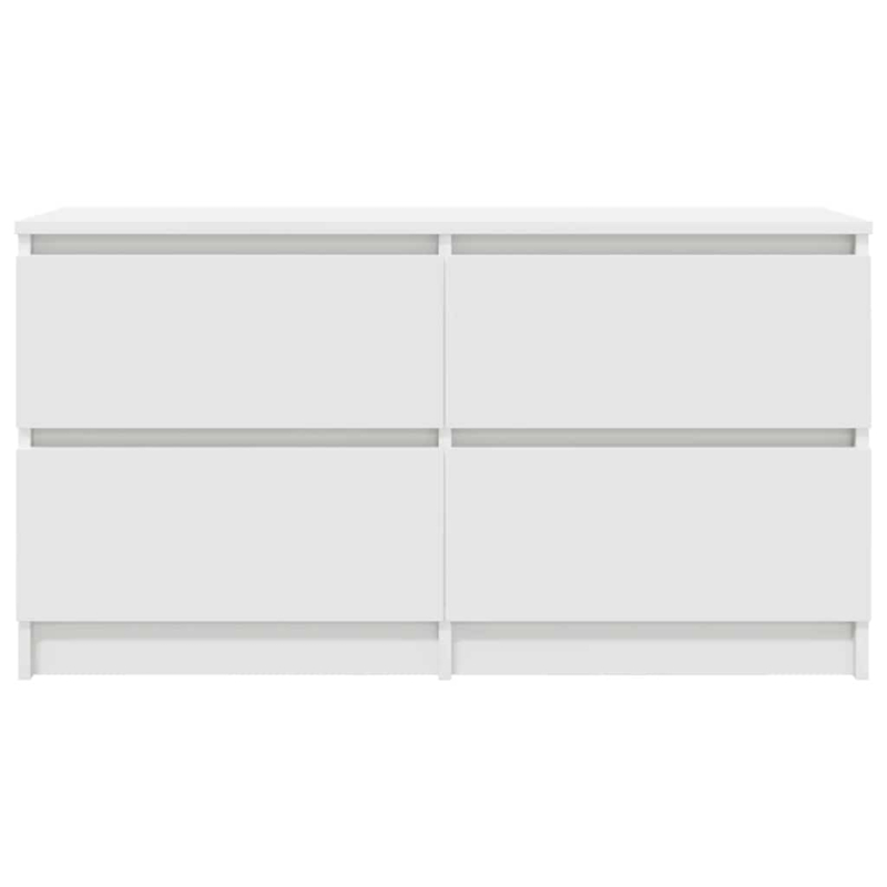 TV-Schrank Weiß 100x35x54 cm Holzwerkstoff