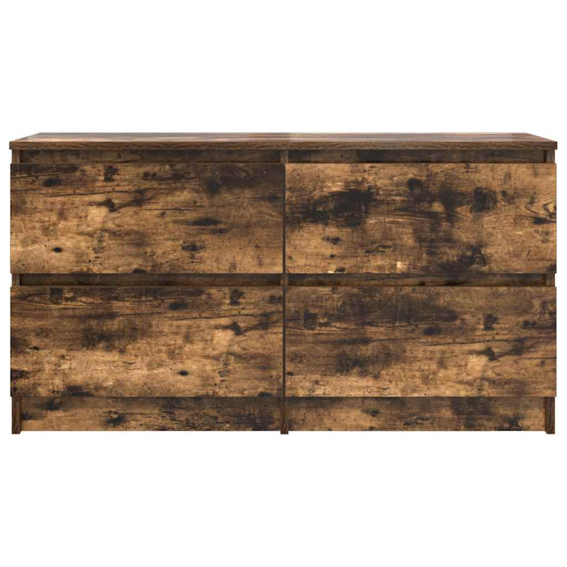 TV-Schrank Räuchereiche 100x35x54 cm Holzwerkstoff