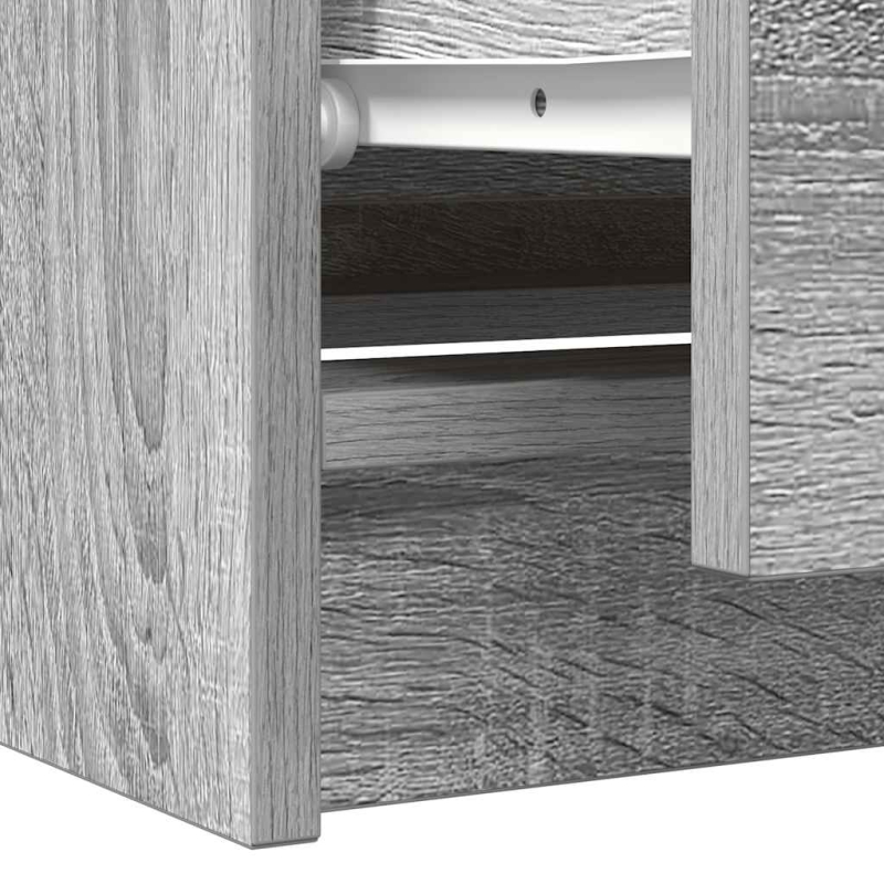 TV-Schrank Grau Sonoma 100x35x54 cm Holzwerkstoff