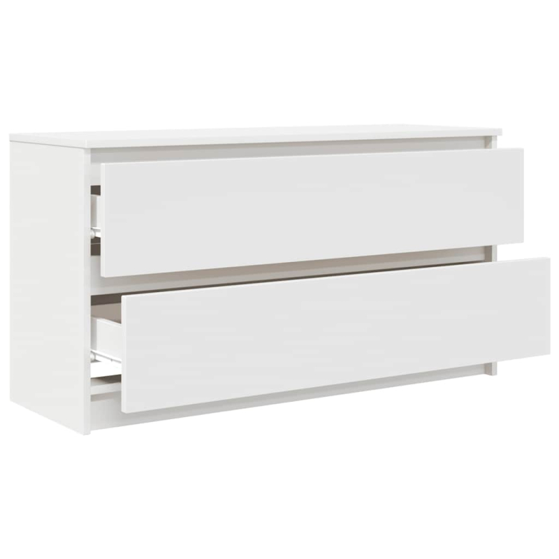 TV-Schrank Weiß 100x35x54 cm Holzwerkstoff