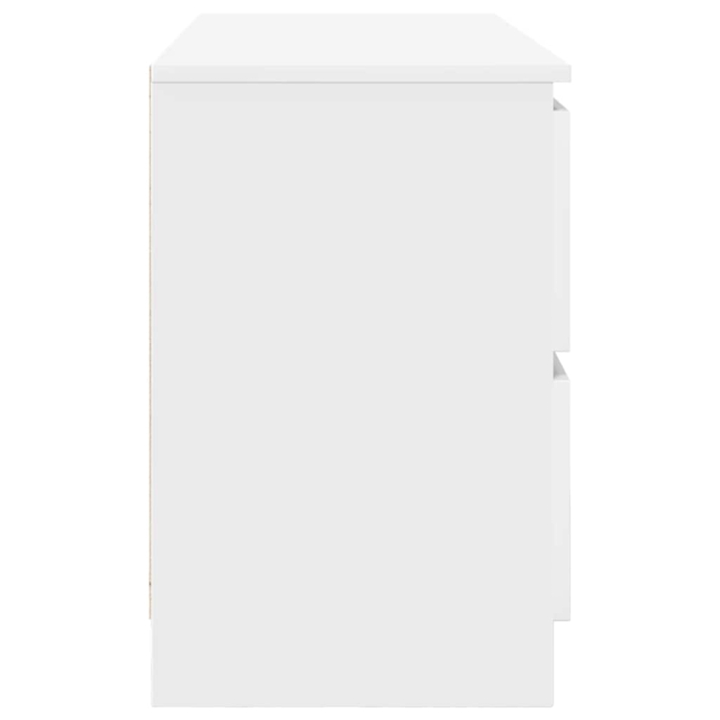 TV-Schrank Weiß 100x35x54 cm Holzwerkstoff