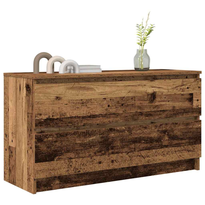 TV-Schrank Altholz-Optik 100x35x54 cm Holzwerkstoff