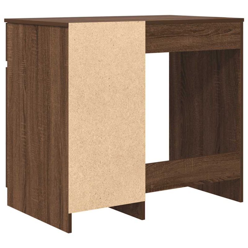 Schreibtisch Braun Eichen-Optik 86x49x76 cm Holzwerkstoff