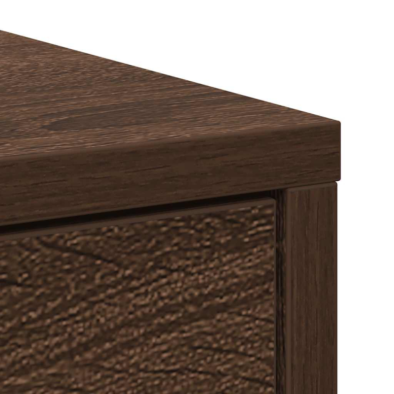 Sideboard mit Schubladen und Türen Braun Eichen-Optik