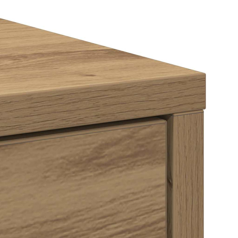 Sideboard mit Schubladen und Türen Artisan-Eiche 70,5x34x74,5cm