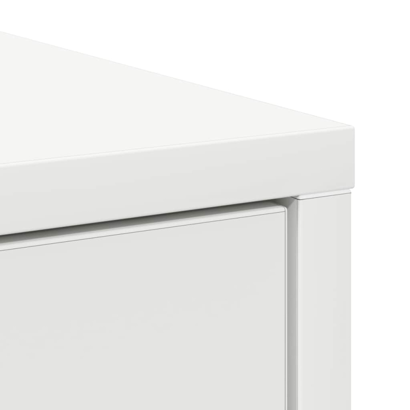 Sideboard mit Schubladen und Türen Weiß 73x31x90 cm
