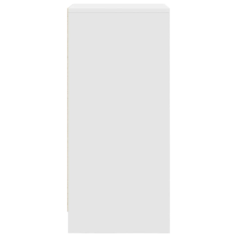Schuhschrank Weiß 29,5x34x76 cm Holzwerkstoff