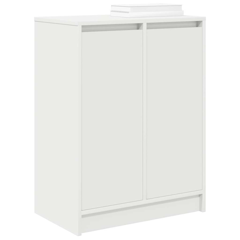 Schuhschrank Weiß 57x34x76 cm Holzwerkstoff