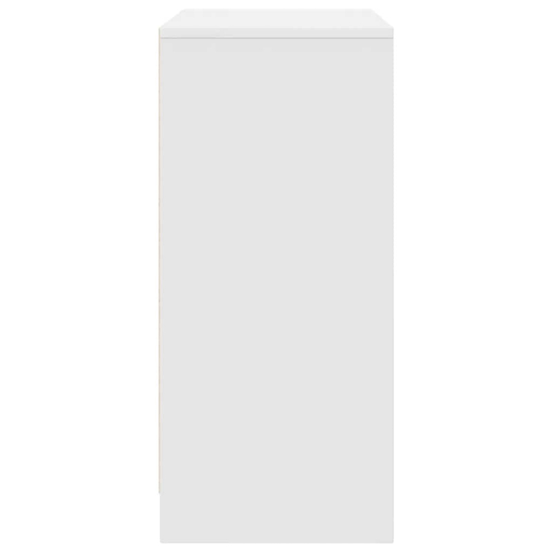 Schuhschrank Weiß 57x34x76 cm Holzwerkstoff