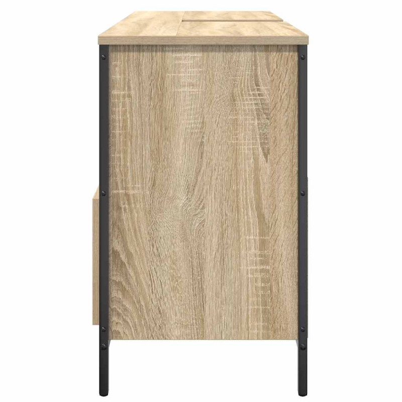 Waschbeckenunterschrank mit Schubladen Sonoma-Eiche