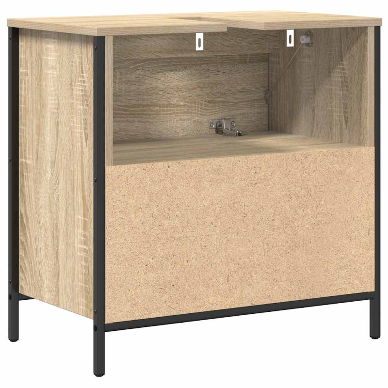 Waschbeckenunterschrank mit Schubladen Sonoma-Eiche