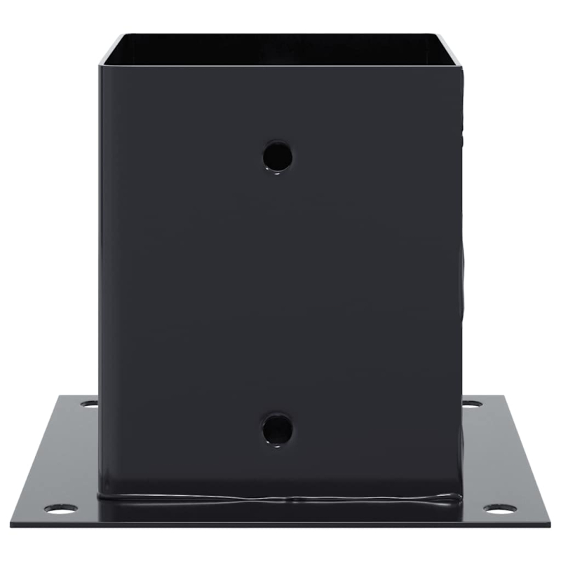 Pfostenträger Quadrat 12 Stk. 101x101mm Stahl Pulverbeschichtet
