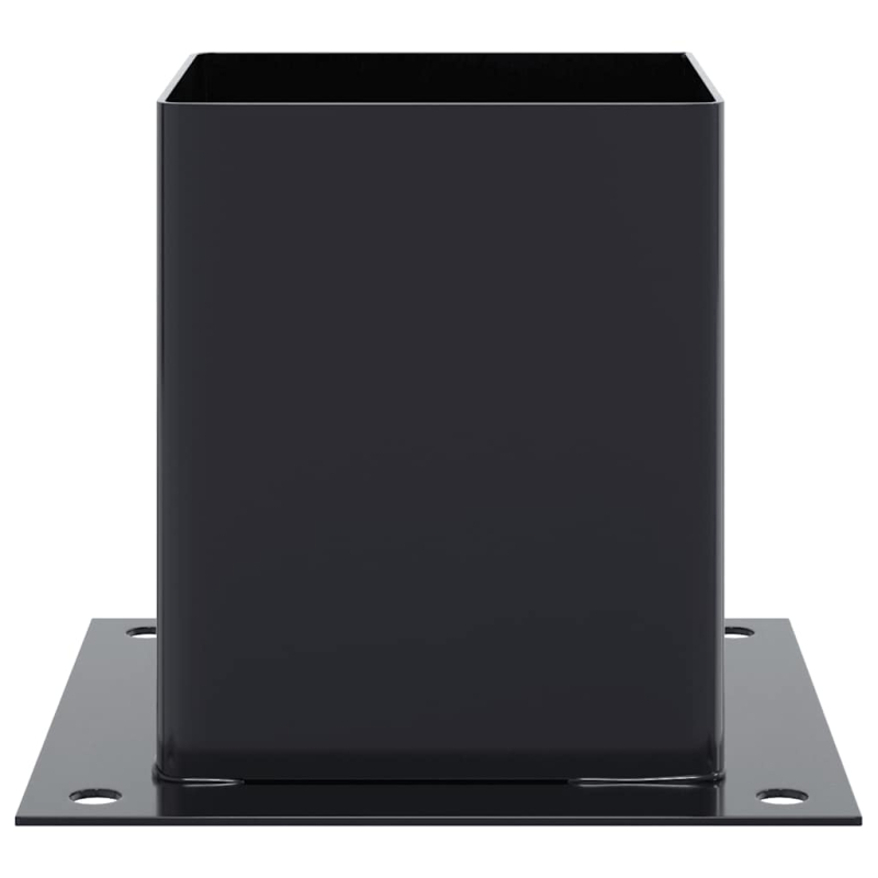 Pfostenträger Quadrat 12 Stk. 101x101mm Stahl Pulverbeschichtet
