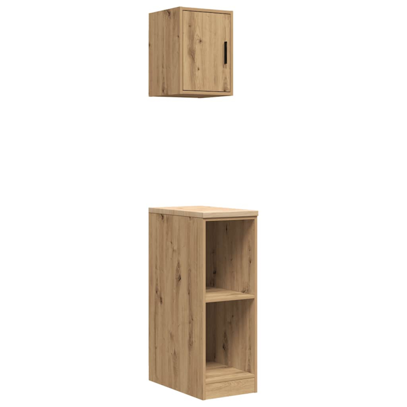 Garagenschränke 2 Stk. Artisan-Eiche Holzwerkstoff