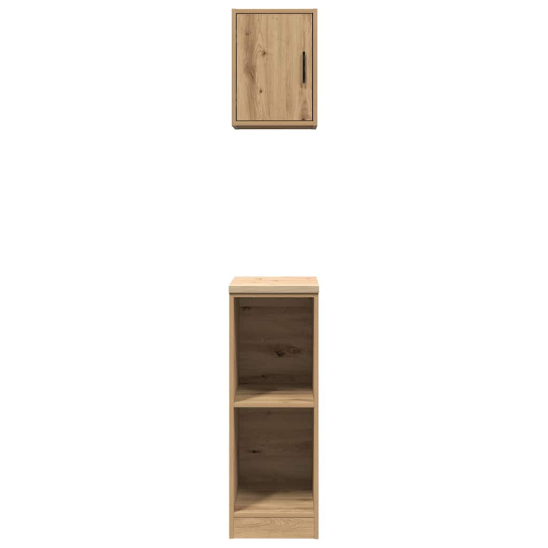 Garagenschränke 2 Stk. Artisan-Eiche Holzwerkstoff