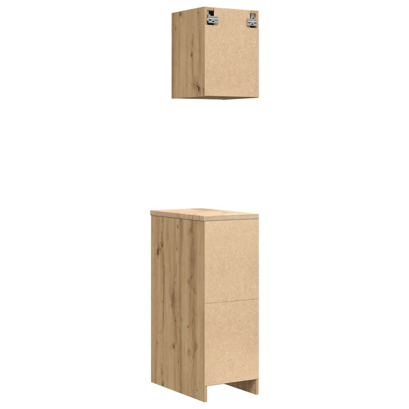 Garagenschränke 2 Stk. Artisan-Eiche Holzwerkstoff
