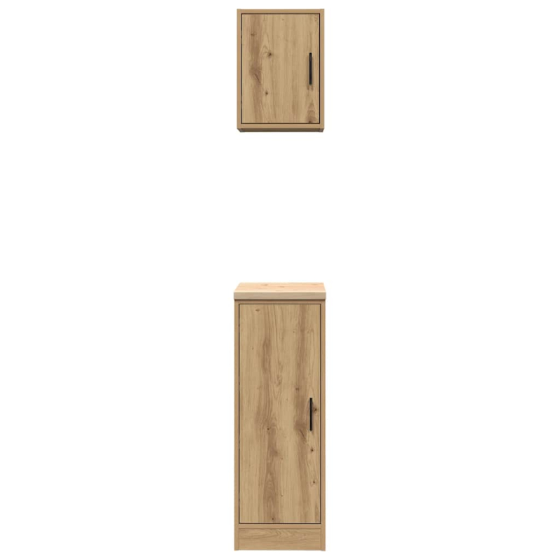 Garagenschränke 2 Stk. Artisan-Eiche Holzwerkstoff