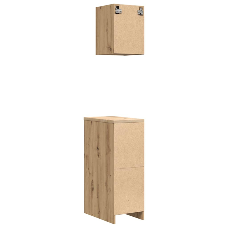 Garagenschränke 2 Stk. Artisan-Eiche Holzwerkstoff