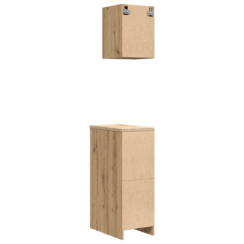 Garagenschränke 2 Stk. Artisan-Eiche Holzwerkstoff