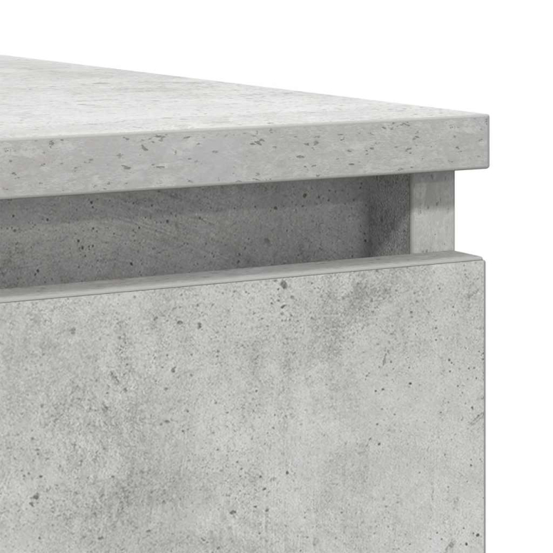 Sideboard mit Schubladen Betongrau 100,5x35x76 cm Holzwerkstoff