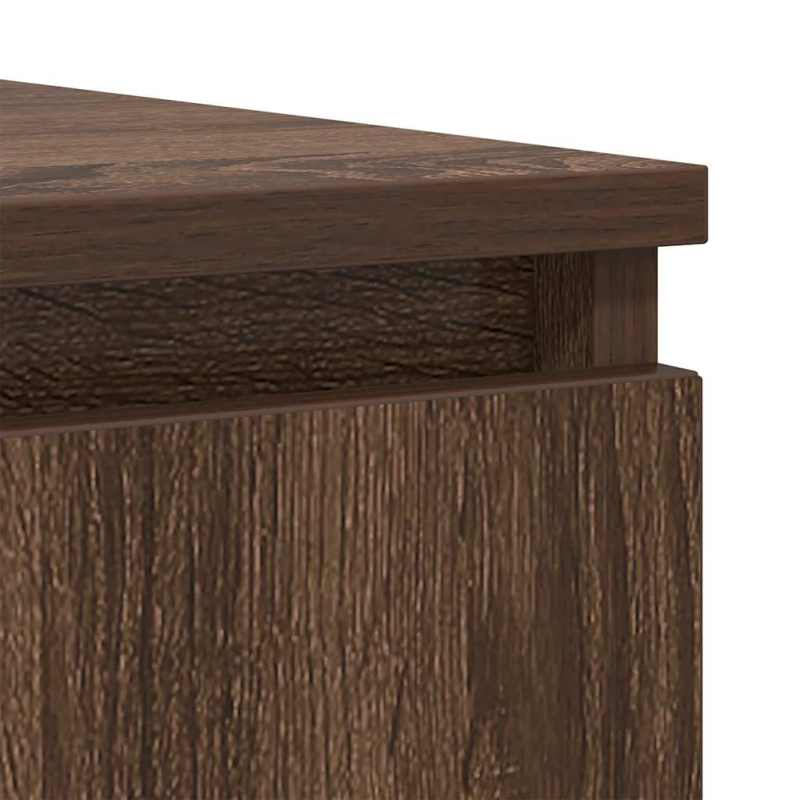 Sideboard mit Schubladen Braun Eichen-Optik 100,5x35x76 cm
