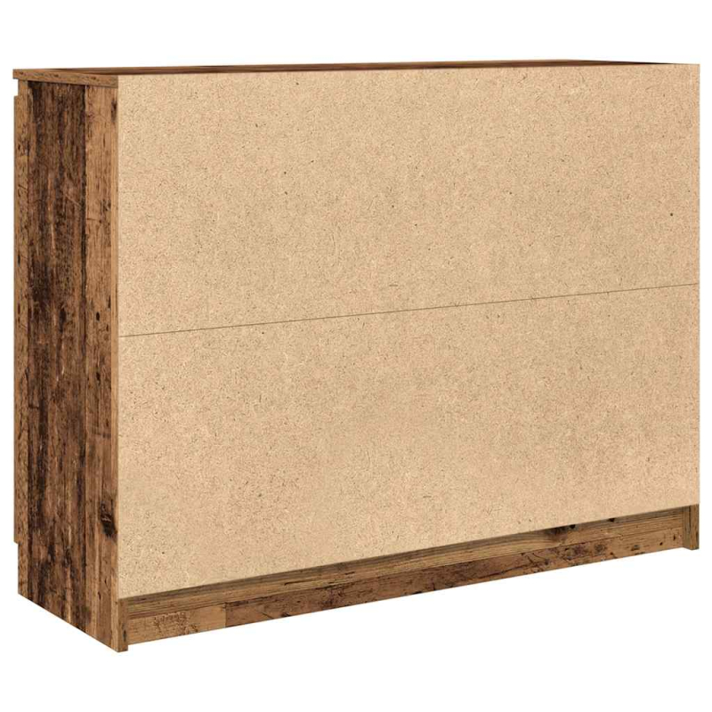 Sideboard mit Schubladen Altholz-Optik 100,5x35x76 cm
