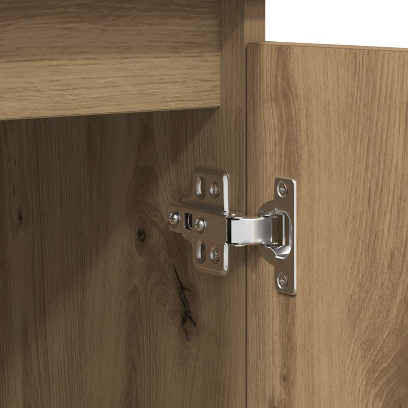 Sideboard mit Schubladen Artisan-Eiche 100,5x35x76 cm