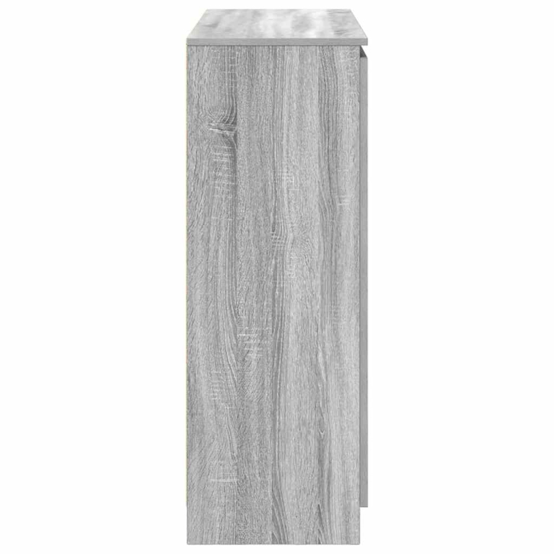 Sideboard mit Schubladen Grau Sonoma 100,5x35x98,5 cm