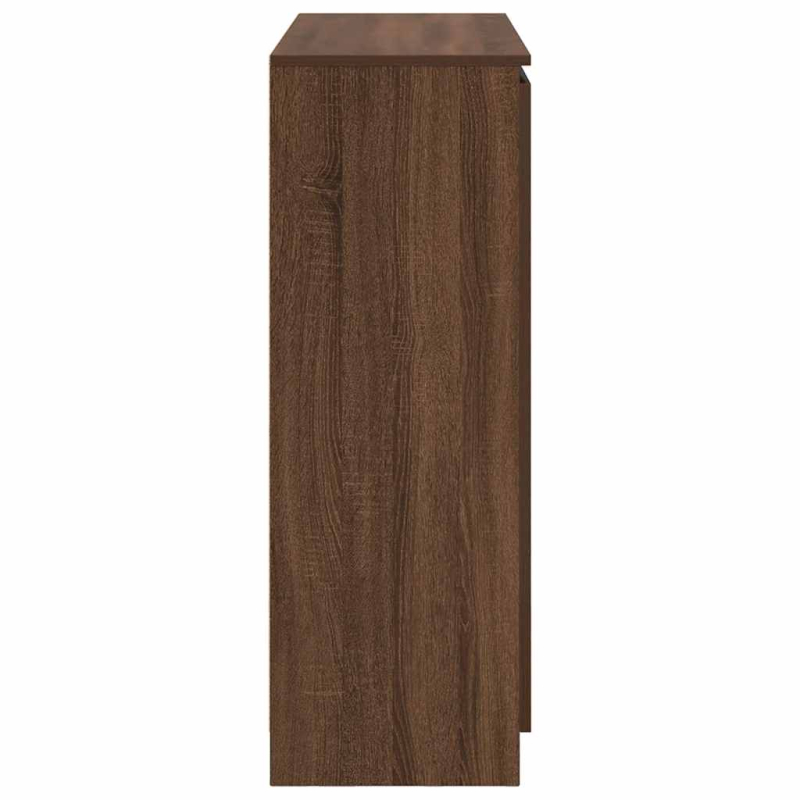 Sideboard mit Schubladen Braun Eichen-Optik 100,5x35x98,5 cm