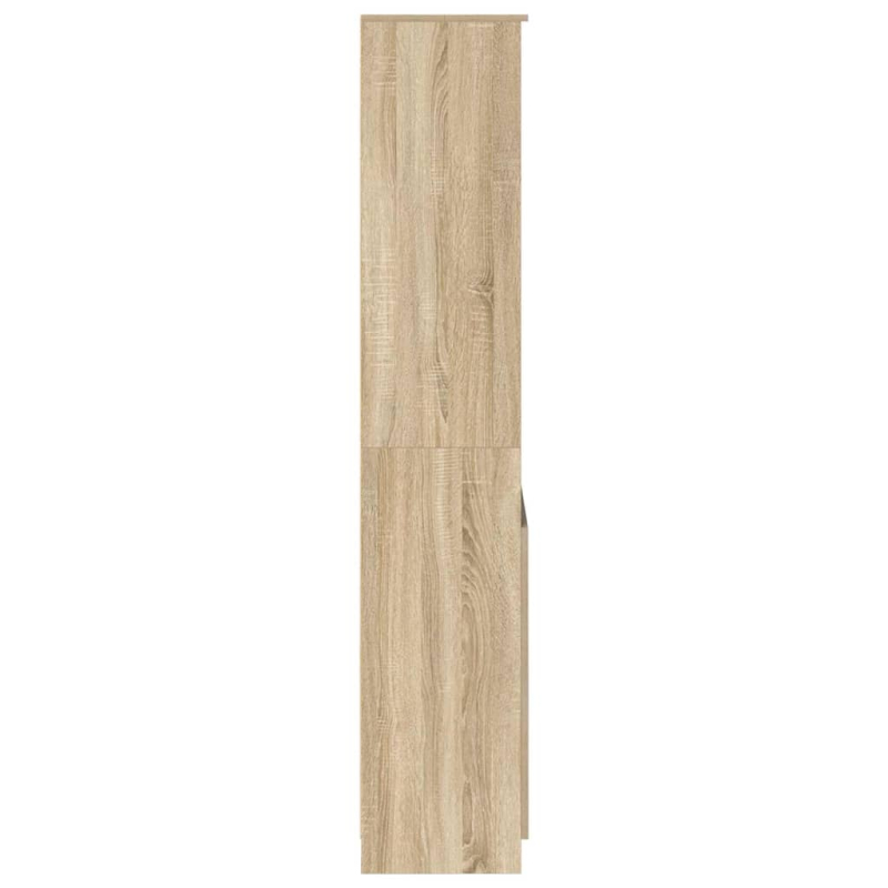 Highboard Sonoma-Eiche 70x35x180 cm Holzwerkstoff