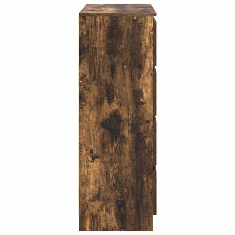 Sideboard Räuchereiche 80x35x99 cm Holzwerkstoff