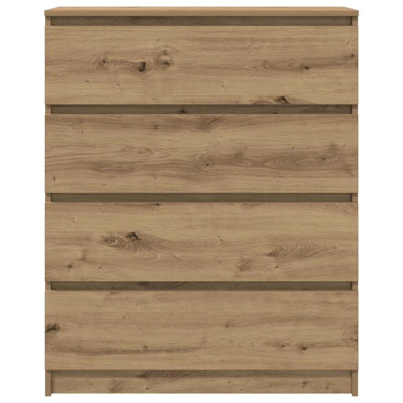 Sideboard Artisan-Eiche 80x35x99 cm Holzwerkstoff