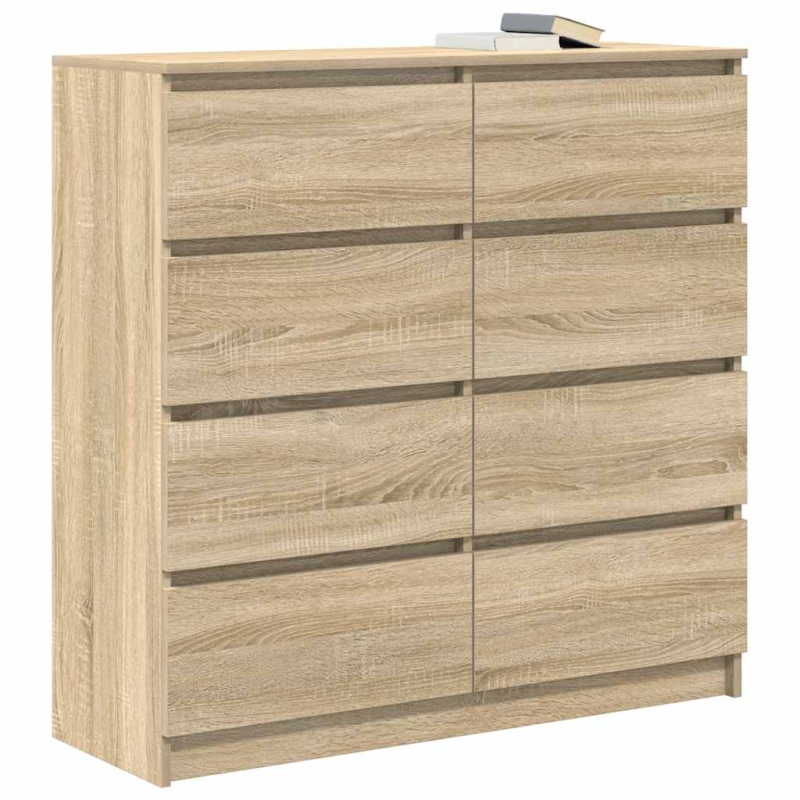 Sideboard Sonoma-Eiche 100x35x99 cm Holzwerkstoff