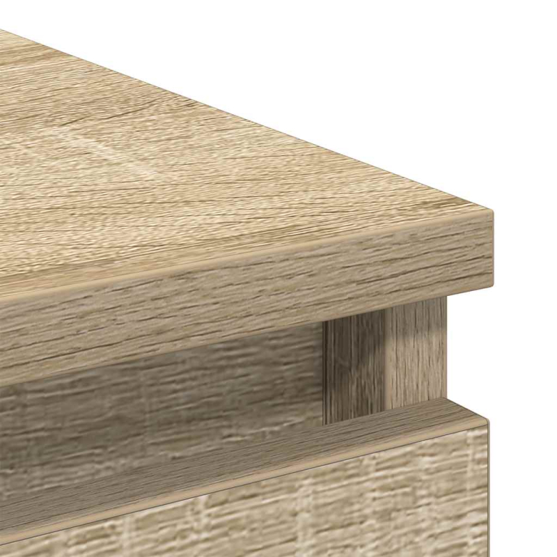 Sideboard Sonoma-Eiche 100x35x99 cm Holzwerkstoff