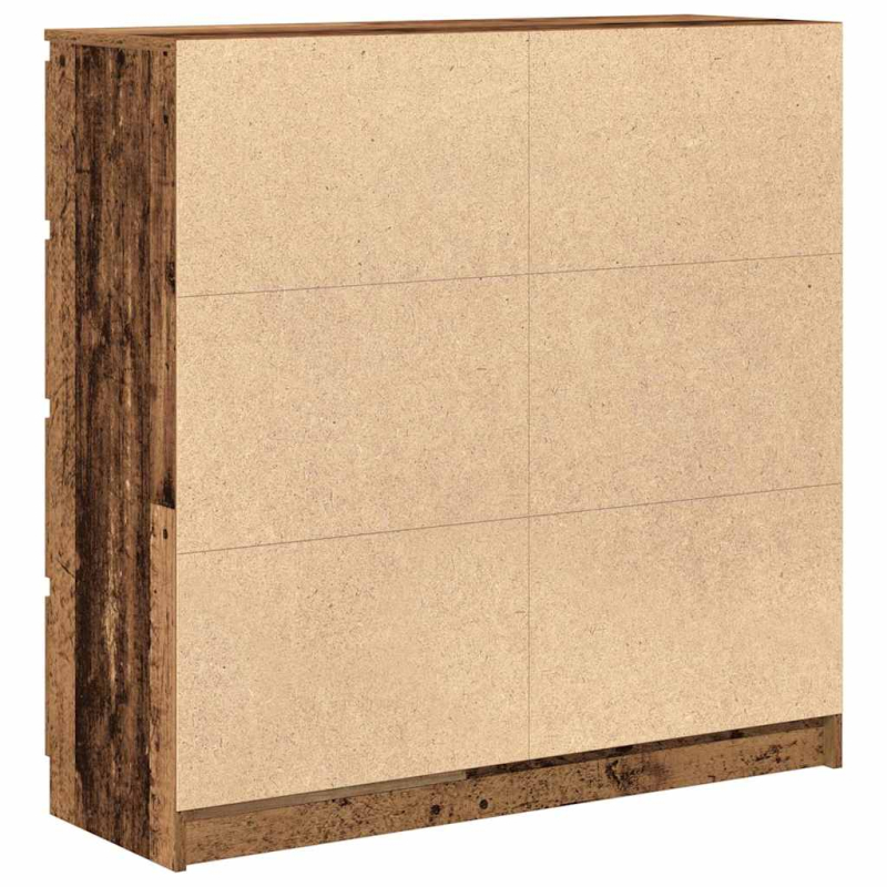Sideboard Altholz-Optik 100x35x99 cm Holzwerkstoff
