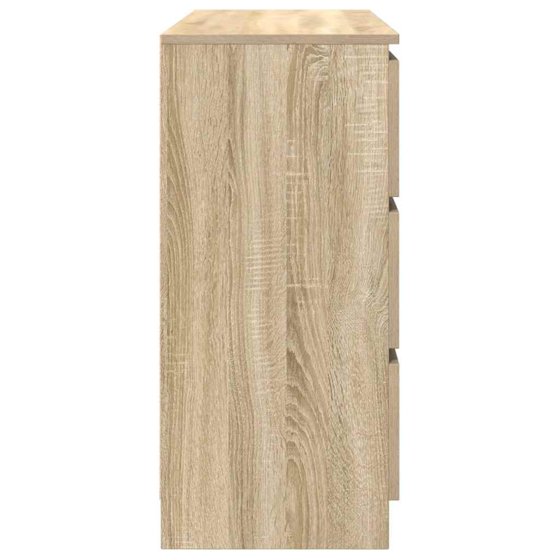 Sideboard Sonoma-Eiche 100x35x76 cm Holzwerkstoff